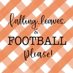 Falling Leaves & Football Please