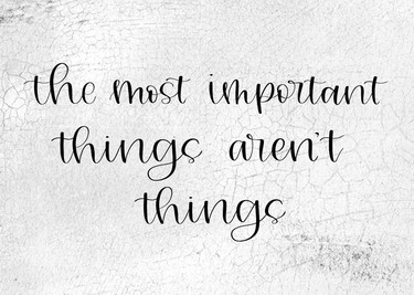 The Most Important Things 