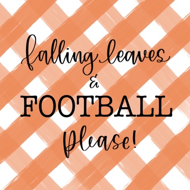 Falling Leaves & Football Please