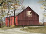 Amish Star Quilt Block Barn