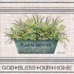 Galvanized Farmhouse God Bless 