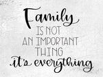 Family, it's Everything 