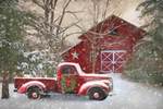 Secluded Barn with Truck
