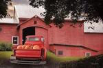 Red Pumpkin Truck
