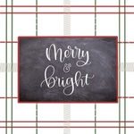 Red Green Plaid Merry & Bright 
