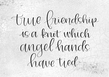 True Friendship Is A Knot 